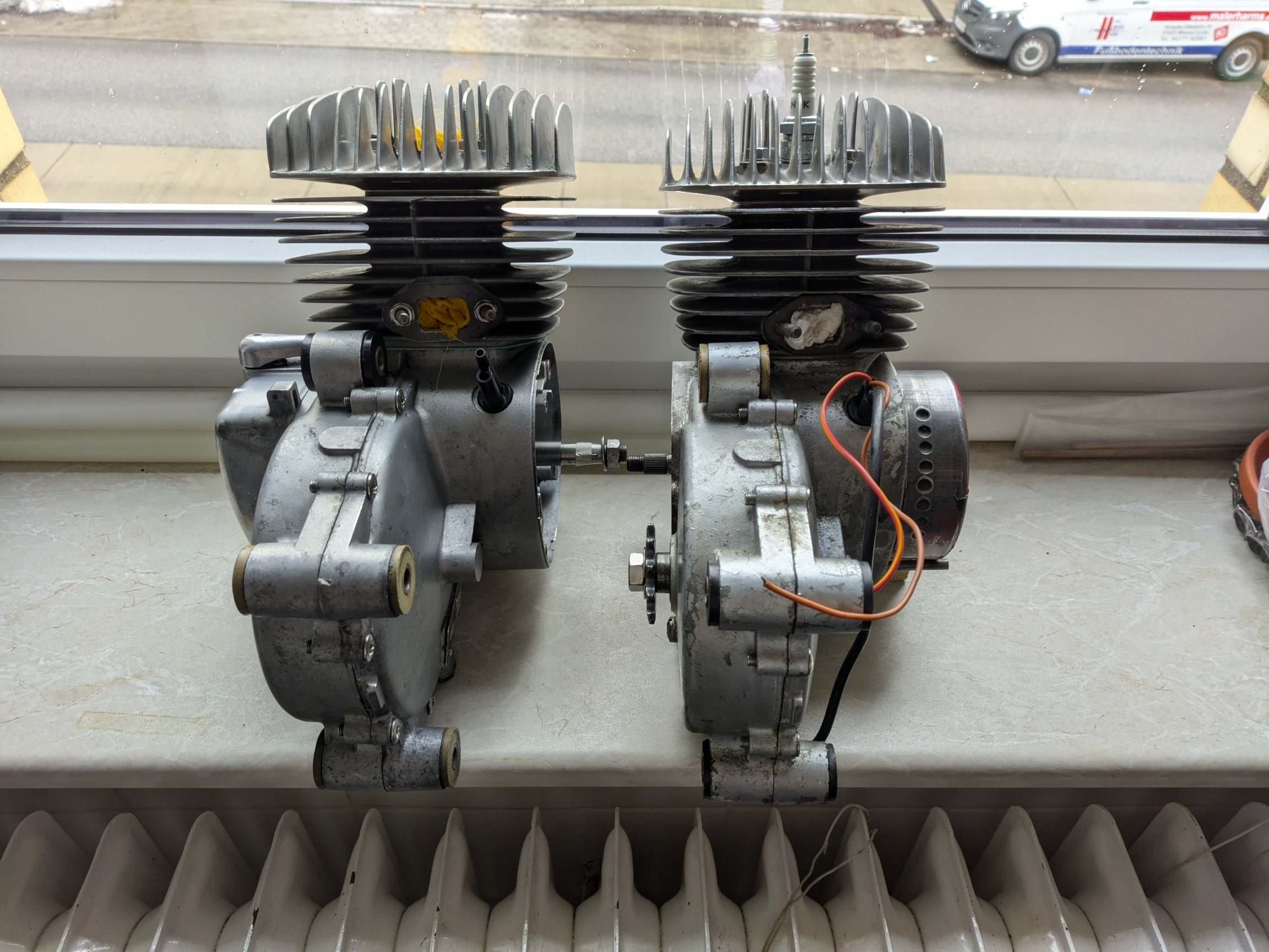 Zuendapp 442 Mofa Moped Motor
